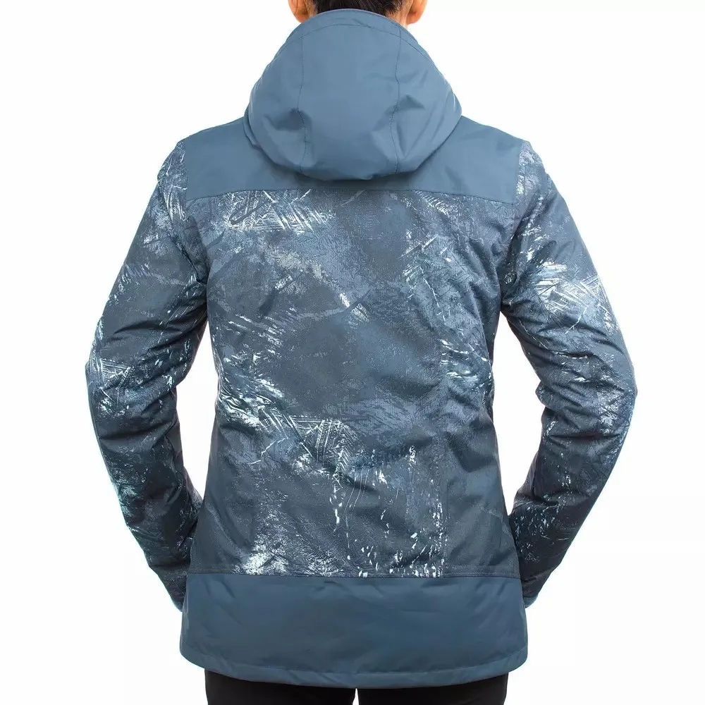 Cold Proof windproof outdoor hooded clear rain breaker ladies fall jacket