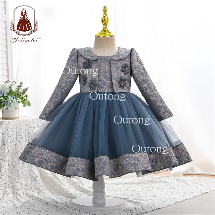 Yoliyolei Summer Baby Girls Princess Sleeveless Falda sin tirantes Flower Dresses Toddler Girls Cotton Floral Dress