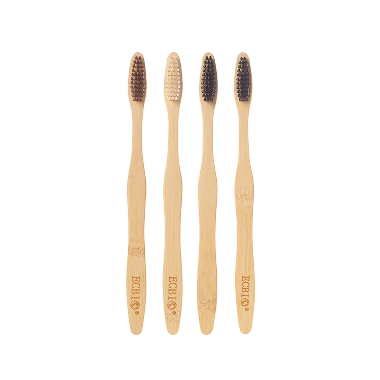 Wholesale free sample eco bamboo products daily use zero waste organic bamboo toothbrush with small brush head