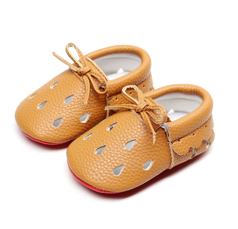 Повседневная обувь для новорожденных, ботинки из ПУ и хлопка с мягкой подошвой, детские мокасины