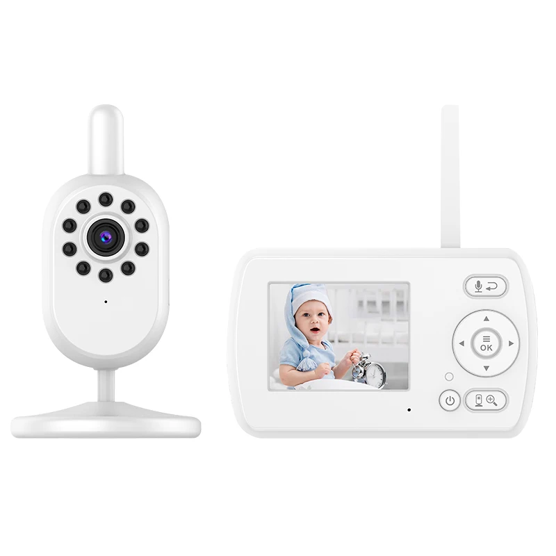 Hot selling Baby Monitor Camera White Wireless Technology with CE FC Certified