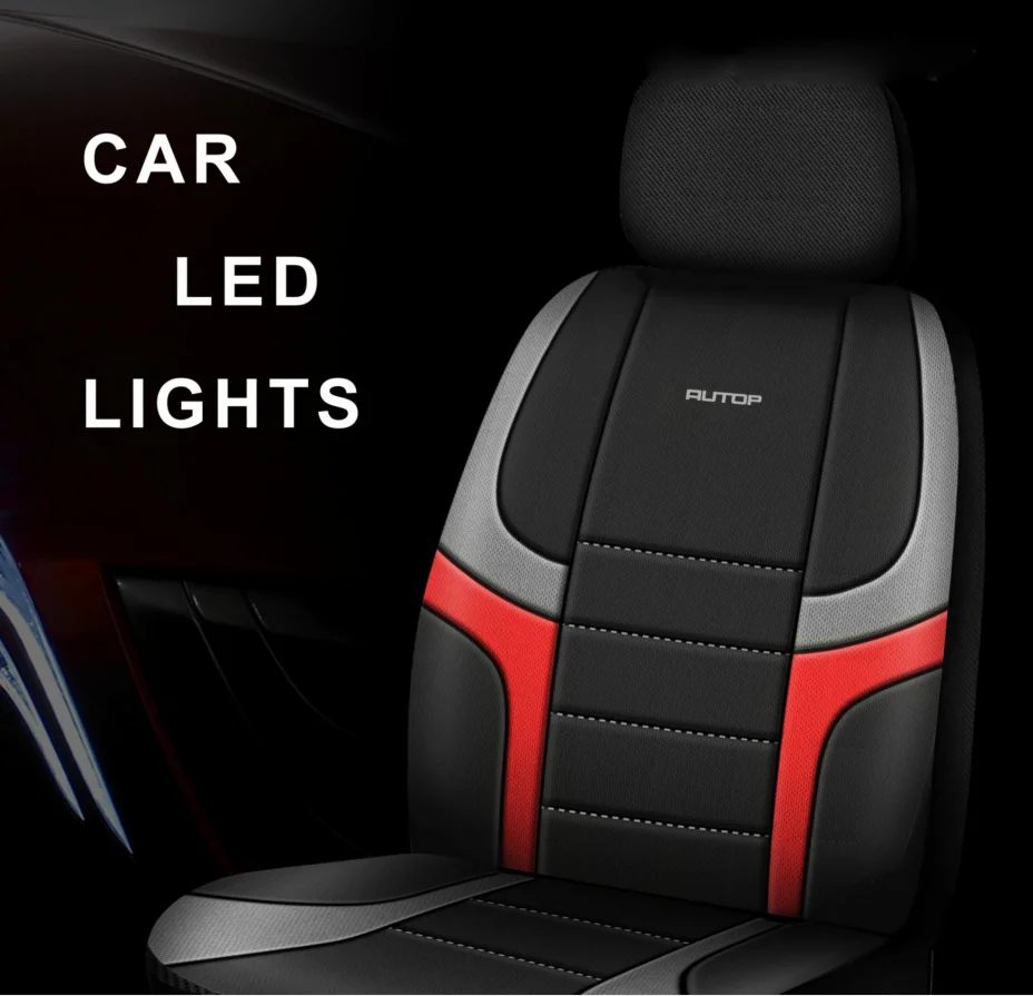 
New Design Pu Full Set Universal Car Polyster Suede Seat Cover 