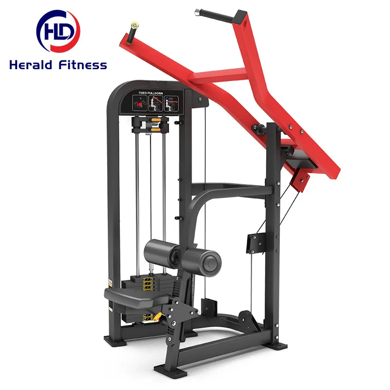 Distributor Wanted Practical Superior Steel Strength Dezhou Fitness Machine Adjustable Lat Pulldown With Free Painting Color