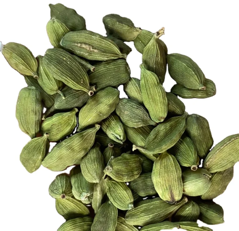 Индийская розничная Натуральная специя для веганов, большой ароматический кардомон, сушеные целые зеленые кардамоновые капсулы
