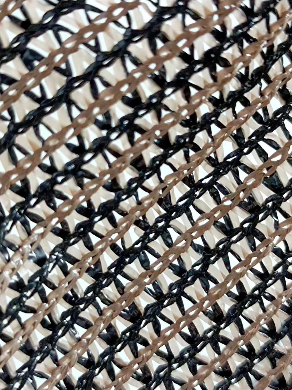 Hot Sale HDPE+3%UV Coffee Brown Anti-ultraviolet Rectangular Outdoor Terrace Pavilion Garden Privacy Sunshade Net