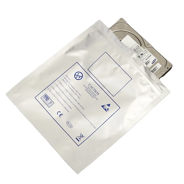 Esd Metallic Bag Packaging Antistatic Aluminum Bags