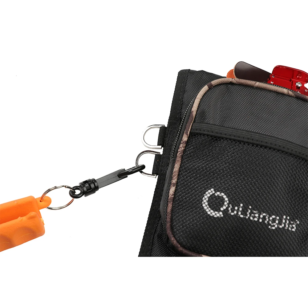 Ouliangjia Good Quality Archery 4 Tube Target Quiver Training Arrow Hip Quiver for Shooting