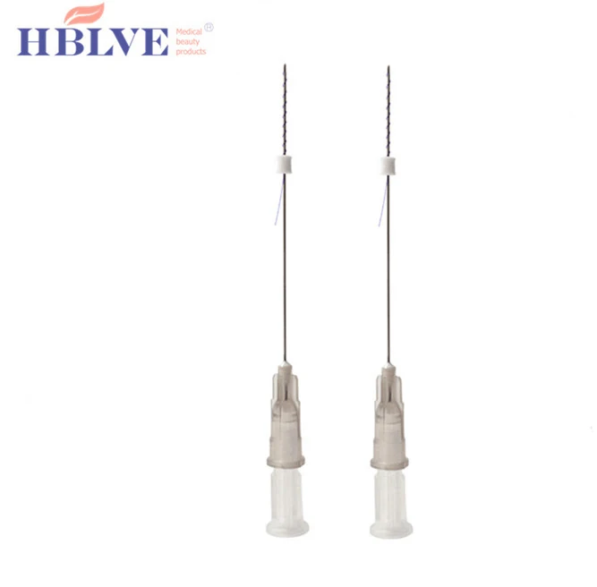 Korea PDO Mono screw threads Facial Lifting wires 29g 25mm 38mm Hilos Tensores Thread Lift