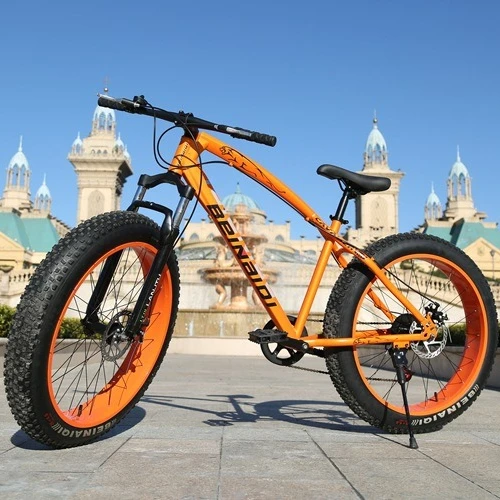 Buy bulk china 26 inch fat bike male 4.0 fat Tire Steel Cheap OEM beach bike