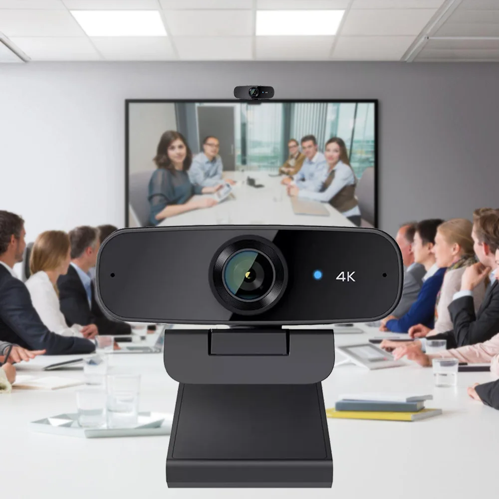 Веб-камера 4K 1080P для ПК веб-камера aukey ноутбука с микрофонами USB-веб-камера конференций