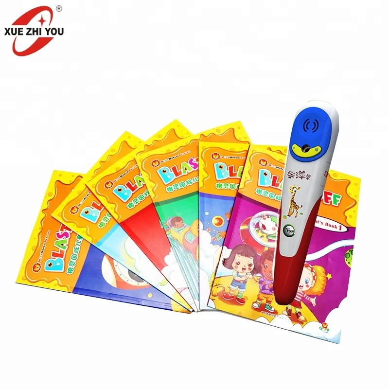 Английский говорящая ручка звуковая книга запись MP3 Play Smart Arabic Reading Pen