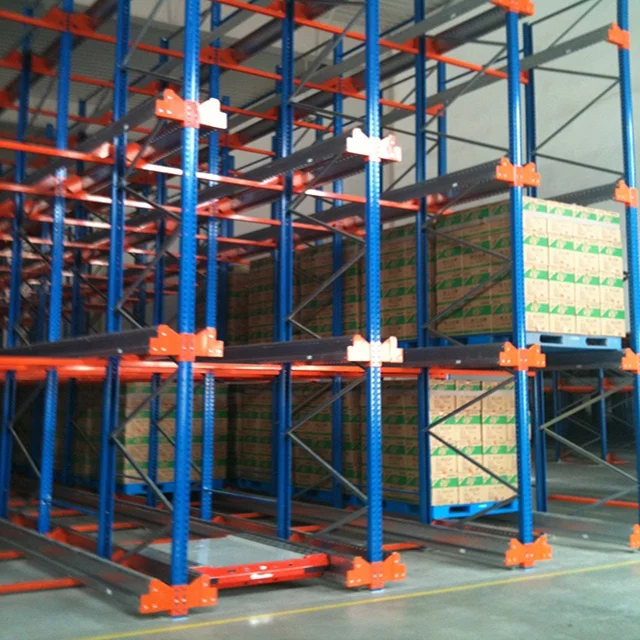 Peterack Intensive Shuttle Racking Custom Adjustable Industrial Long Span Factory Wholesale Metal Rack Shelves