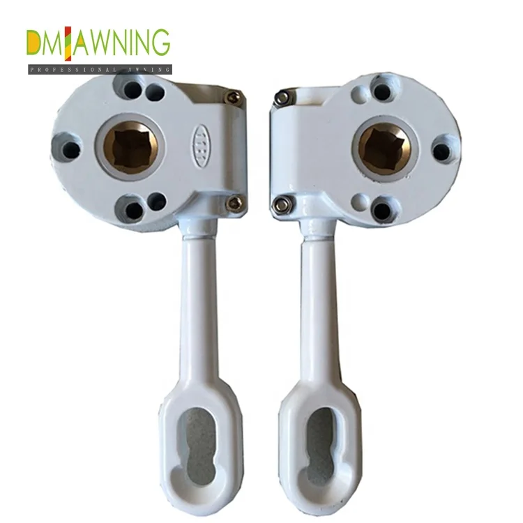 aluminum retractable awning parts  awning gear box