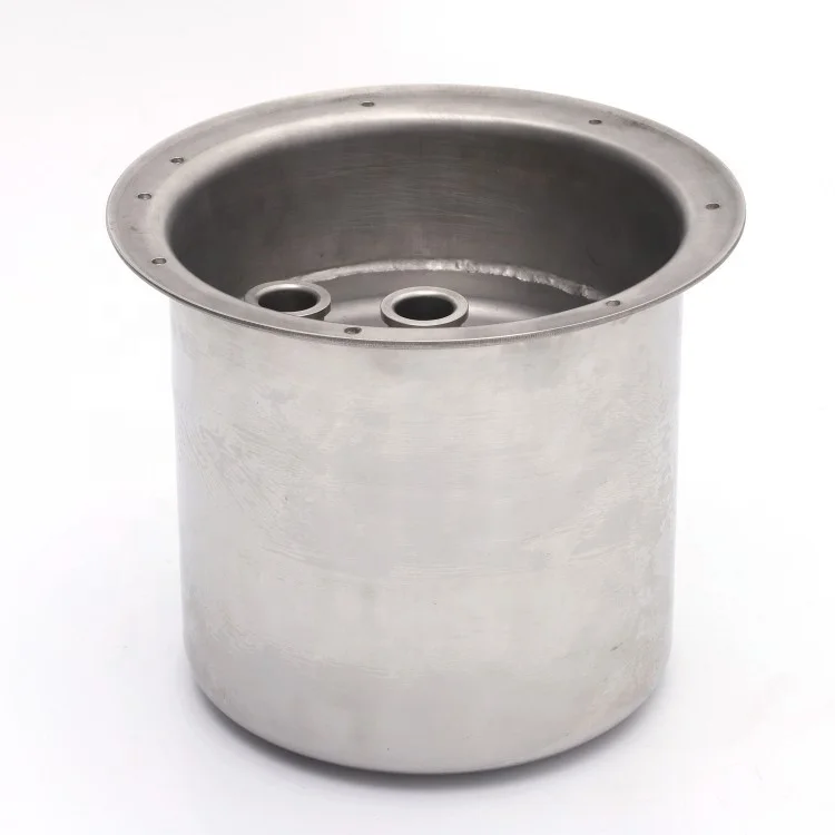 Буферный резервуар, поставщик, изготовленный на заказ, из листового металла, глубоко тянутый, сварной, из нержавеющей стали, водяной тепловой насос, электрическая ванная комната ISO 9001