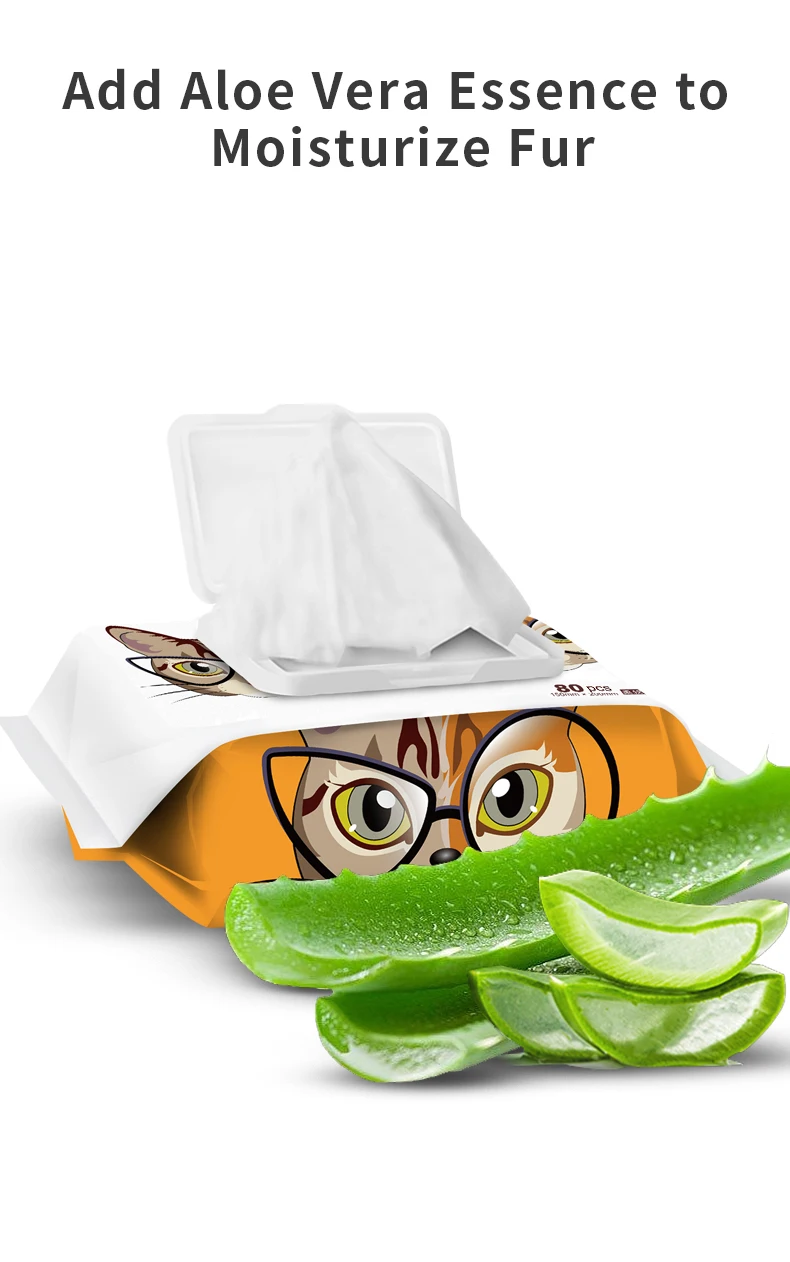 New Product Ideas for 2024 Best Pet Cleaning Soft Wipes Organic Dog Wipes Pet Wipes