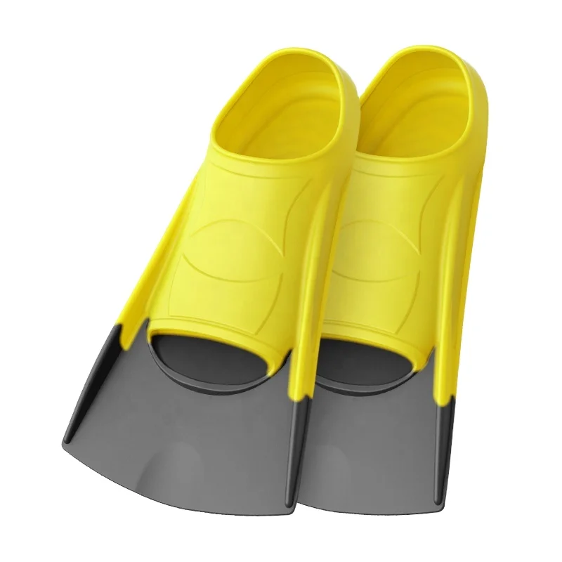 SKTIC Adult Kids Full Feet Flipper Slipper Silicone Swim Fins Underwater Short Diving Flippers For Scuba Snorkeling