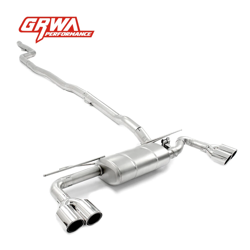 Exhaust Manufacturer Wholesale Modified Stainless Steel Exhaust Pipe System for BMW G38