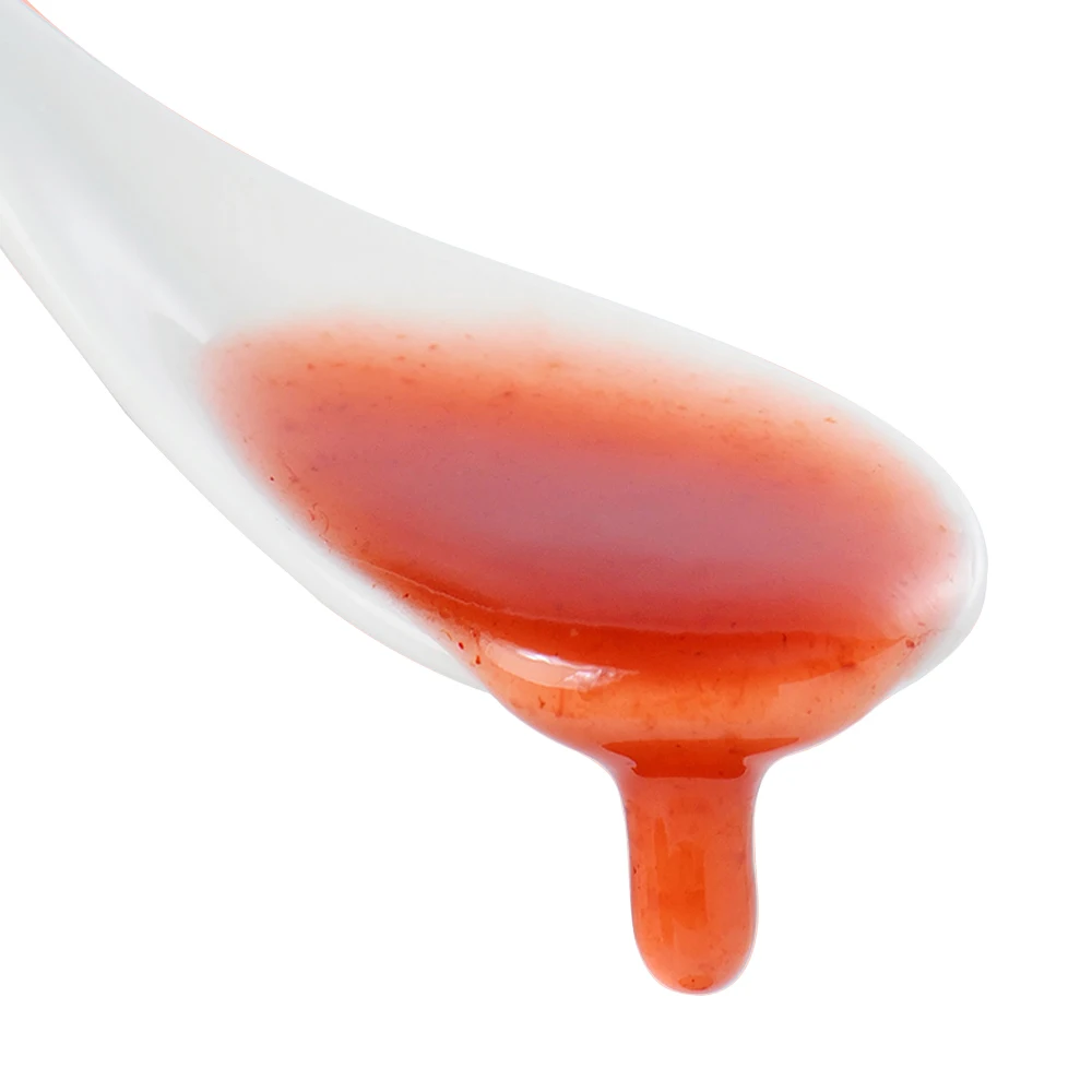 
Bubble milk tea ingredients strawberry jam for make fruit-flavored beverage 