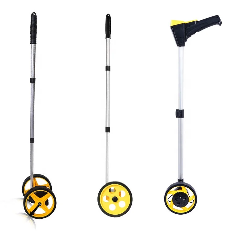 Mechanical ranging wheel Outdoor digital display hand-pushed roller measuring wheel engineering measuring ruler