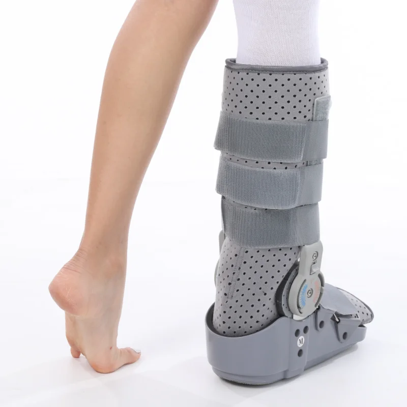Rehabilitation Therapy Device Ankle Foot Fixation Sports Medicine Walking Walker Air Boot Brace for Fracture Ankle Breaks