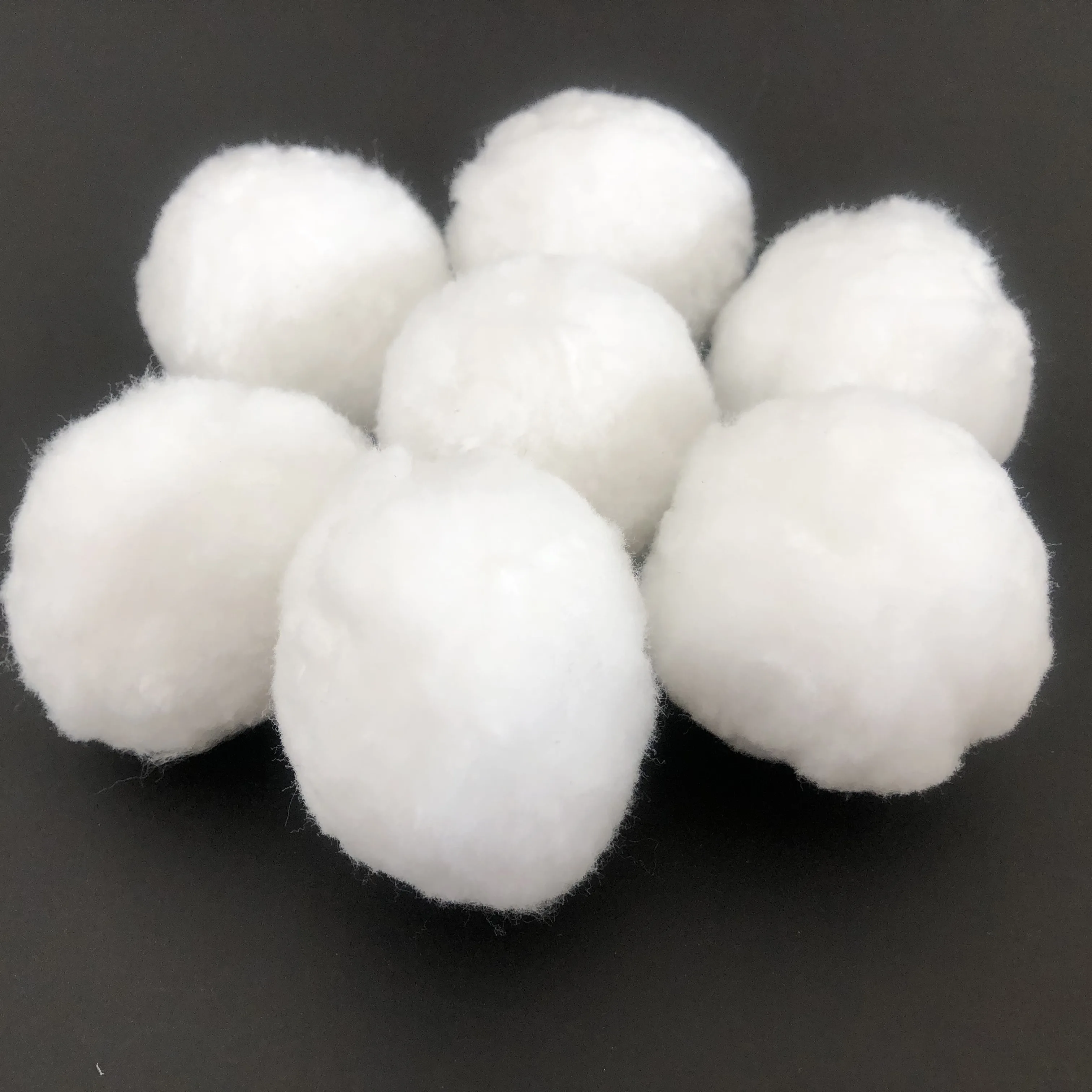 
Water Cleaning Pool Filter Accessories Snow Fiber Media Filter Balls 