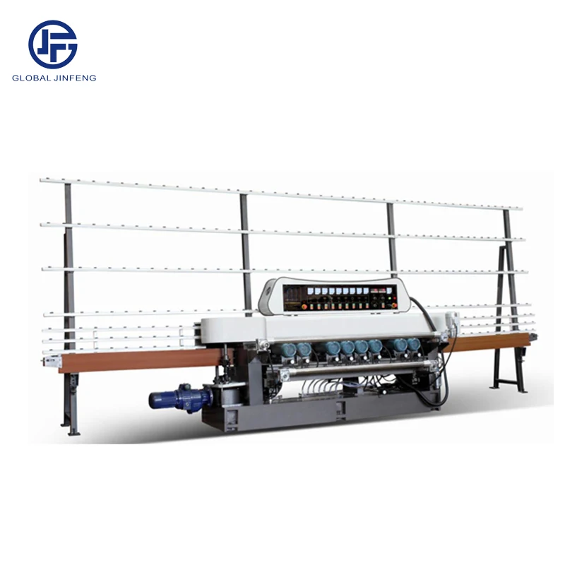 Multifunction glass beveling machine grinding and polishing machine customized straight line edging machine
