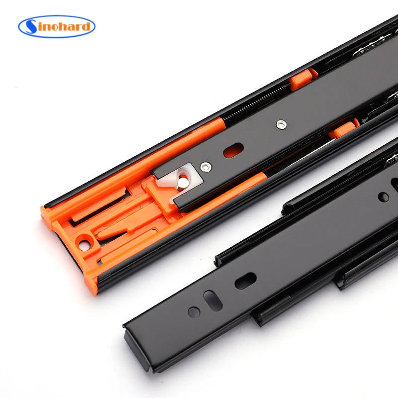 SINOHARD 45mm Damper Ball Bearing Soft Close Drawer Slide