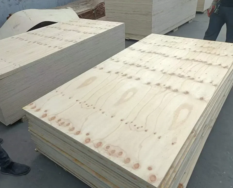 Construction Grade 3/4 5/8 Structural CDX Pine Triplay Plywood Sheet