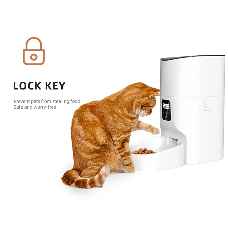 Pet Feeder wifi video version Intelligent app controls 7L Timed Quantitative Cat and Dog Automatic Feeder