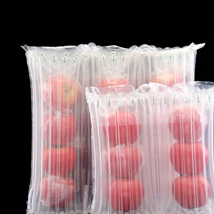 Superior quality bubble plastic packaging air column cushion film sheet wrap roll inflatable protection
