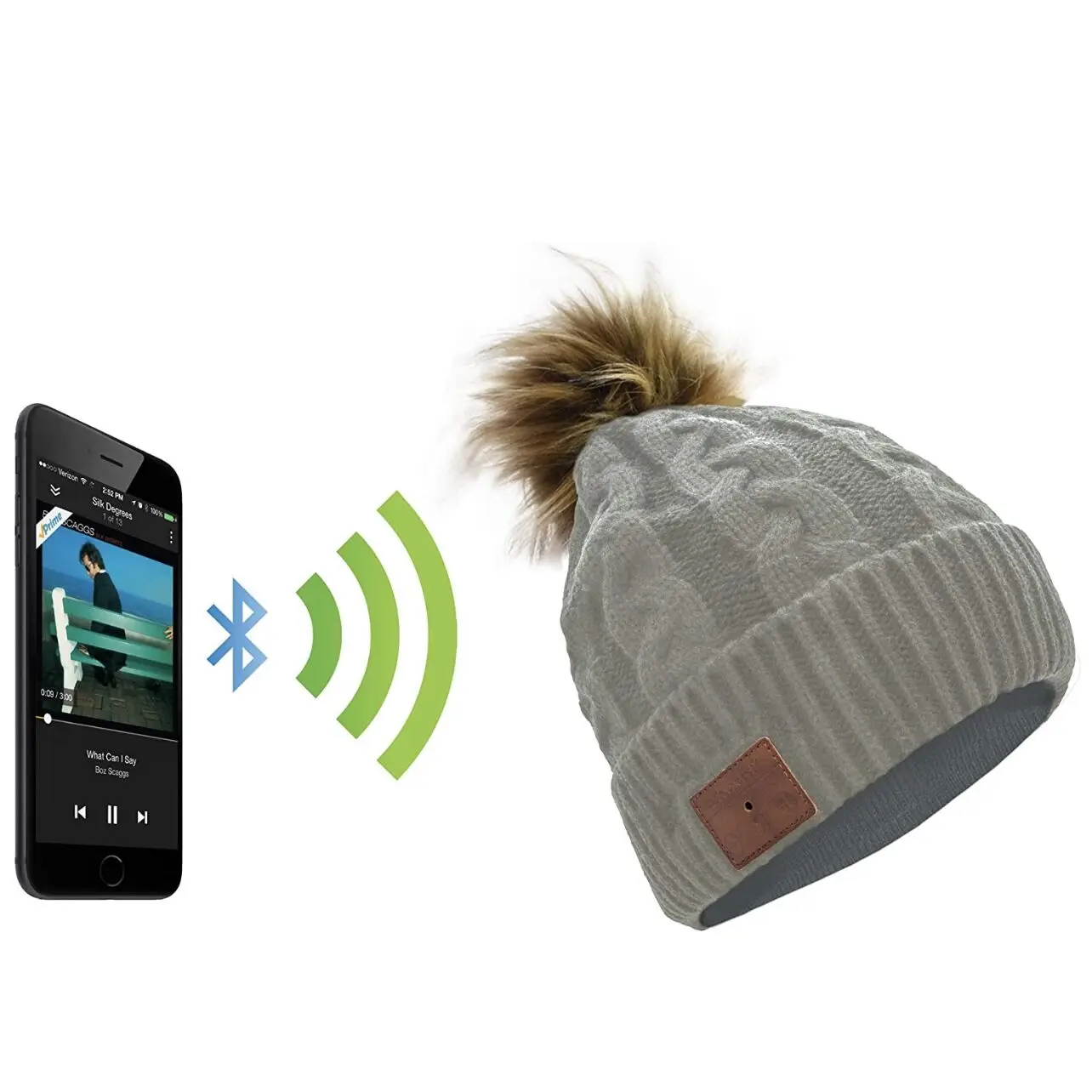 Зимняя теплая музыкальная шапка, Спортивная беспроводная гарнитура, головные уборы, гарнитура, умная шапка, головные уборы с микрофоном для динамика, подарки
