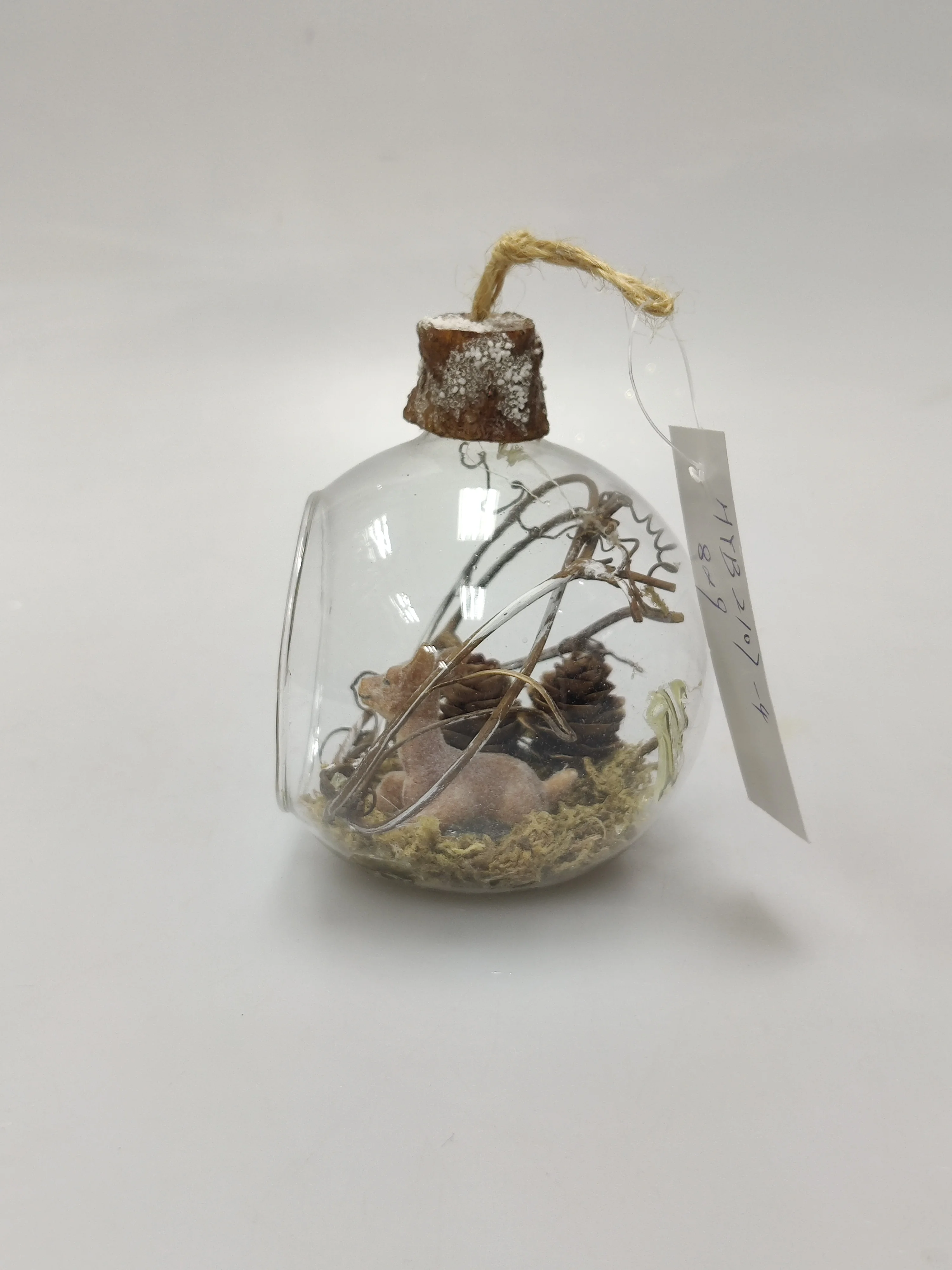 Christmas decorations christmas ball with a squirrel  gift Christmas Tree Hanging decoration