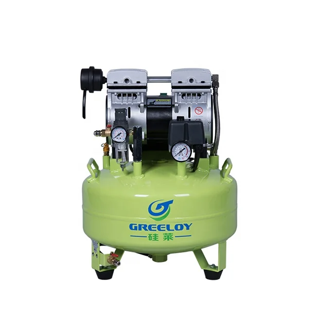 Oil Free 600w Medical Dental Air Compressor with 24L Tank