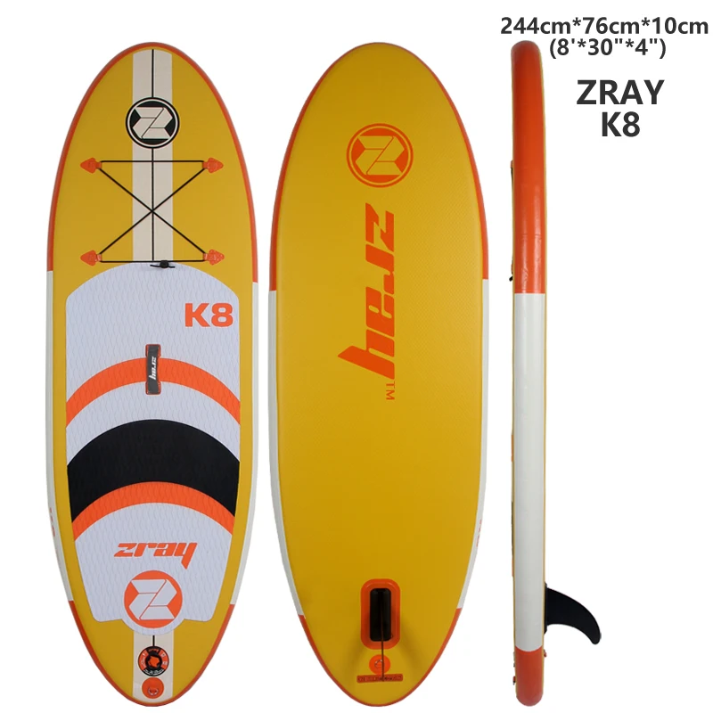 ZRAY KID board 244*76*10cm inflatable surfboard stand up paddle surfing board water sport sup children board all around light