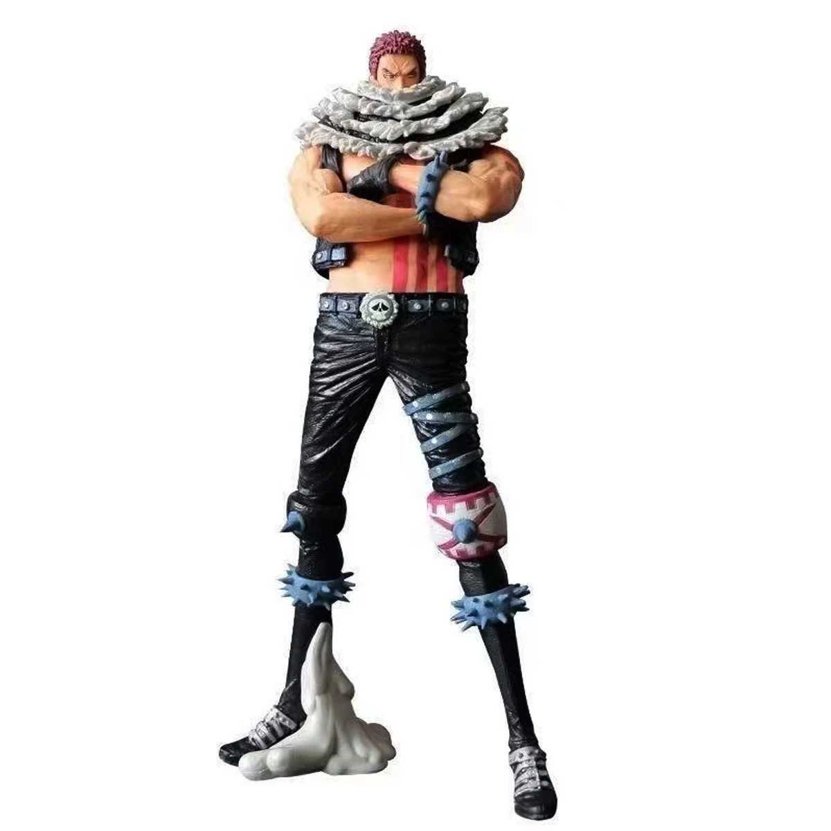 25cm Big Size Anime Figure Charlotte Katakuri PVC Action Figures KING of ARTIST Fighting Collection Toys