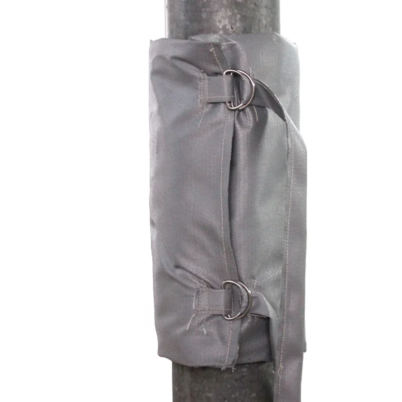 Orcas fireproof thermal insulation heat shield for heating pipe