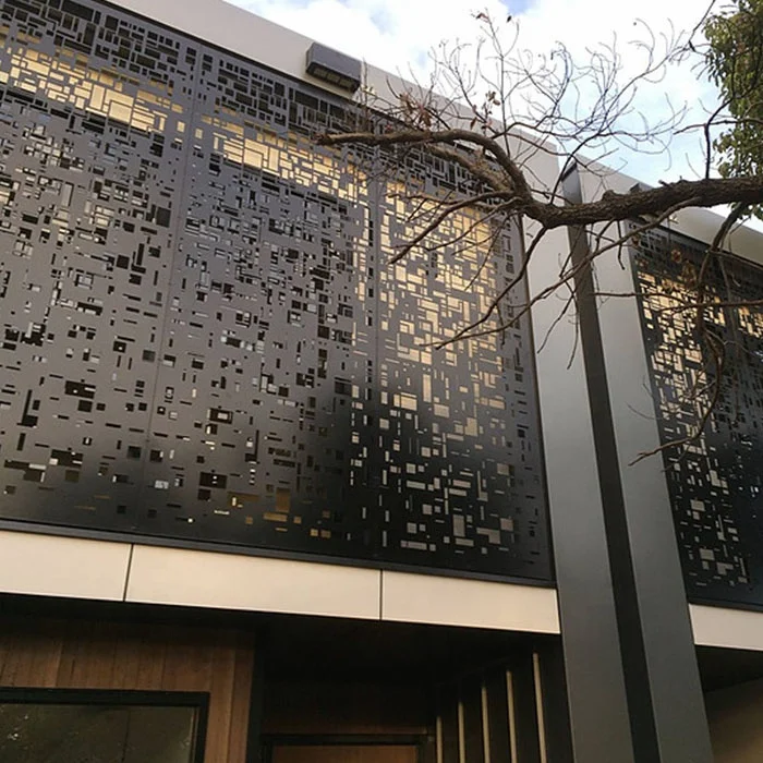 Commercial Alucobond 3Mm Cnc Cutting Exterior Ceiling Panel Exterior Metal Facade Decoration Wall Sheet Aluminum Veneer
