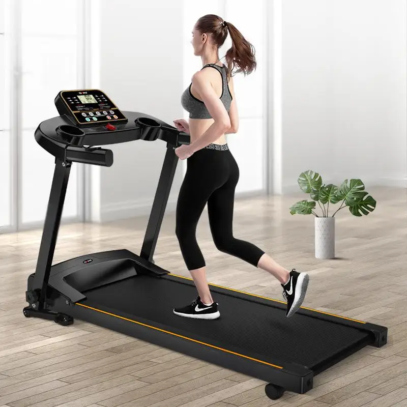 Electric Home Treadmill with LED Screen Foldable Design and Calorie Function Space-Saving Walking Machine