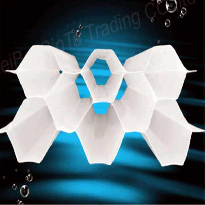 
inclined filter media Honeycomb inclined tube settler lamella clarifier 