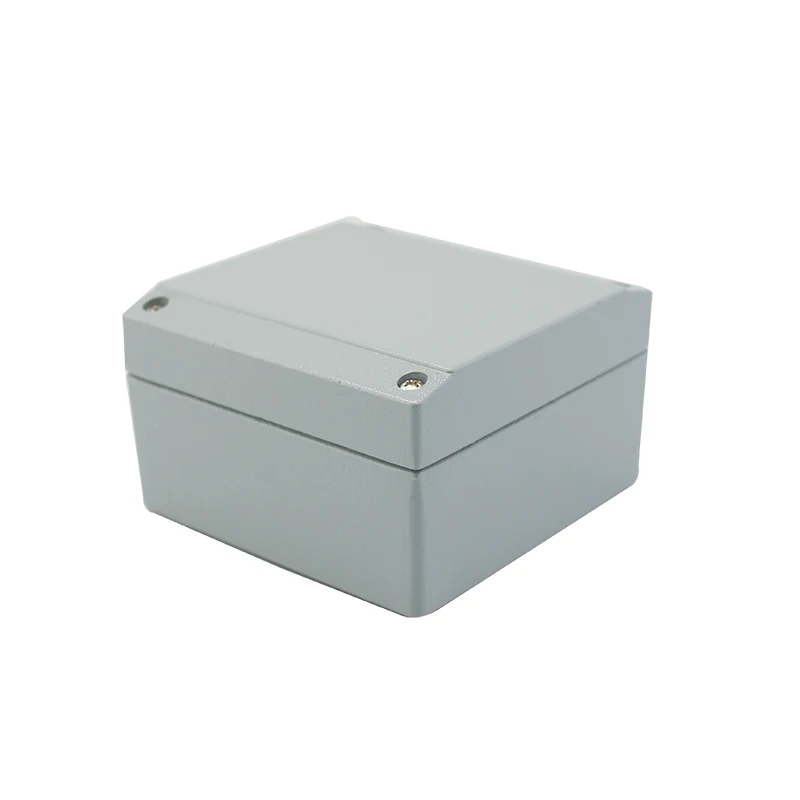 100*100*60mm Aluminium Enclosures EX Shell Metal Stainless Steel Junction Box Outdoor Device Project Manufacturer Wholesale