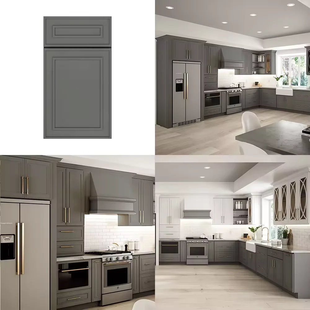 American style classic wooden cabinets set designs luxury modern rta solid wood kitchen cabinet from vietnam