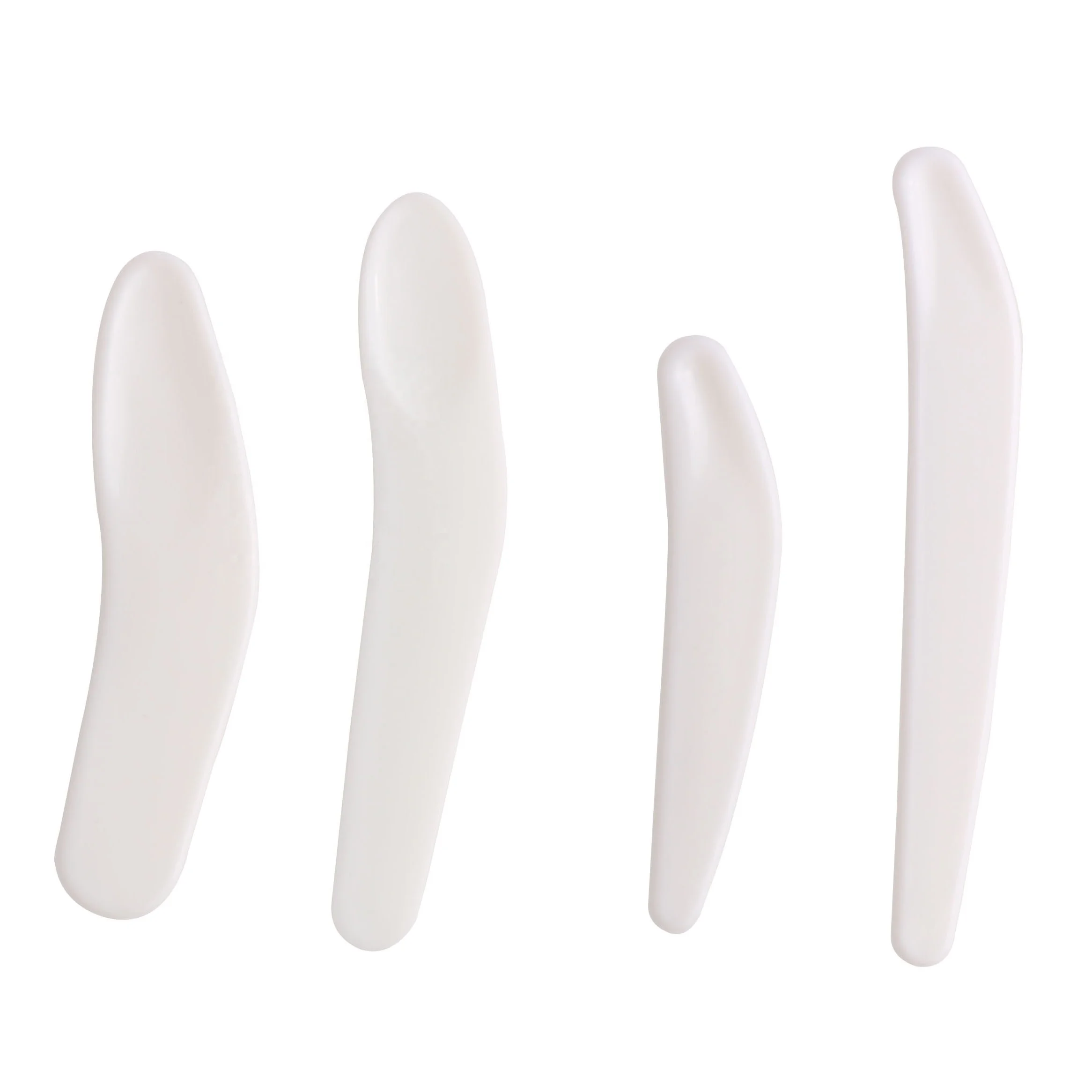 
 Мини-шпатель для макияжа 6,1 см, полипропиленовая/пластиковая косметическая маска, шпатель, инструменты для макияжа, товары для ухода за кожей с маленькой ложкой  