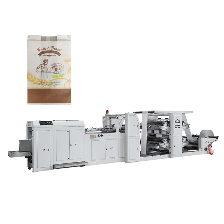 LSD-700B+LST41100 Automatic High Speed Flexo Printing Paper Bag Making Machine