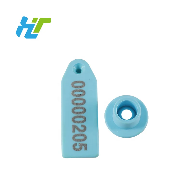 TPU E-013 скот RFID штрих-код UHF коз Ушная бирка для овец крупного рогатого скота свиньи по индивидуальному заказу