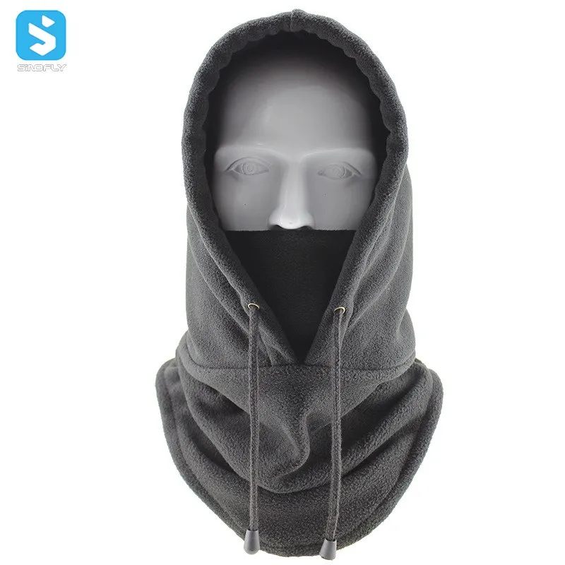 Factory Wholesale Balaclava Hood Outdoor Ski Mask Cycling Motorcycle Windproof Winter Balaclava Hat Warm Fleece Hood