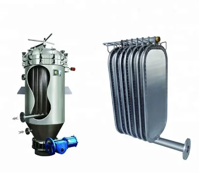 Вертикальный фильтр для отбеливания листьев под давлением