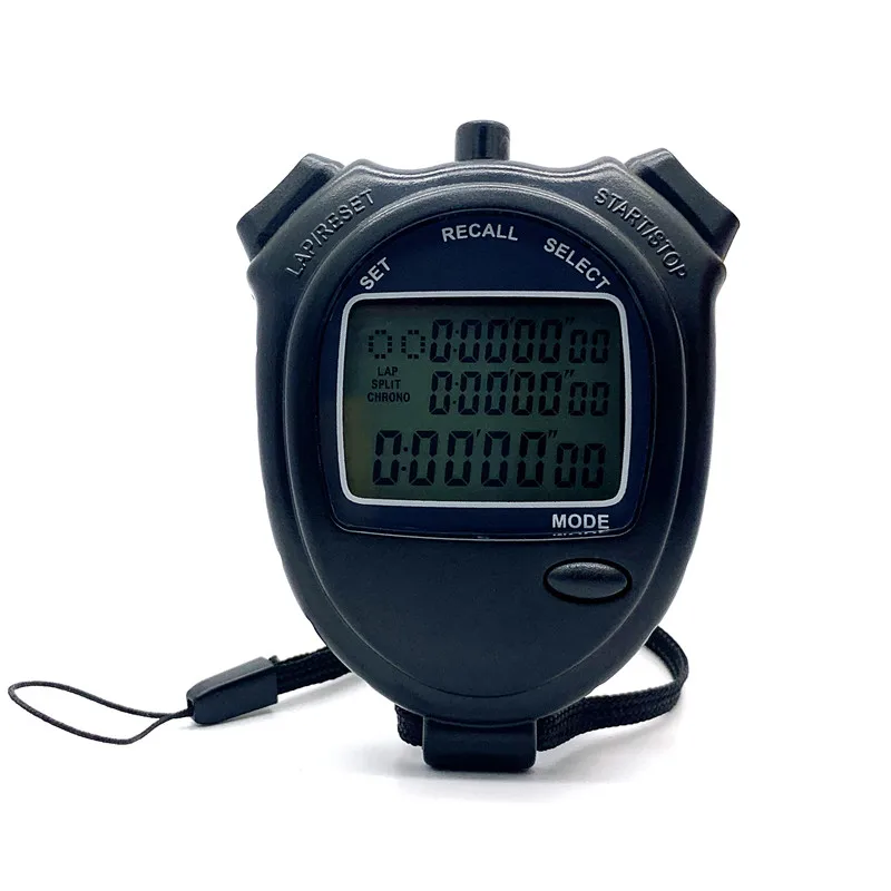 Guaranteed TA260 Sports Stopwatch 3 Rows of 60 Channels Student Coaches Electronic Table Athletics Stopwatch