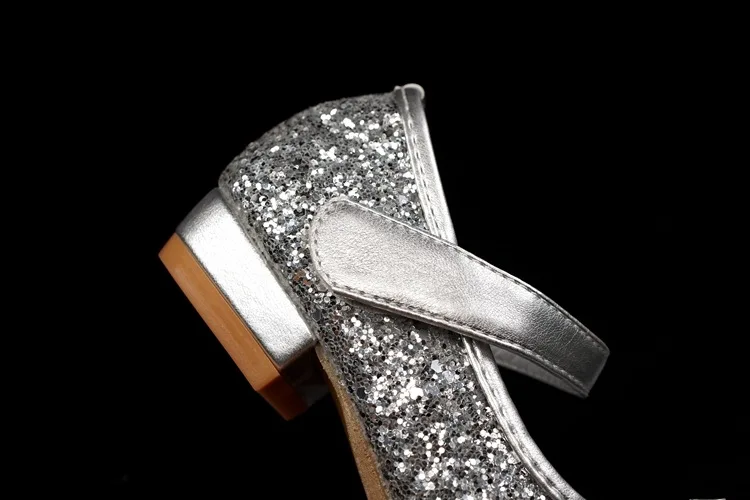 Китай обувь для девушек Золушка кристалл каблук пианино выступлений