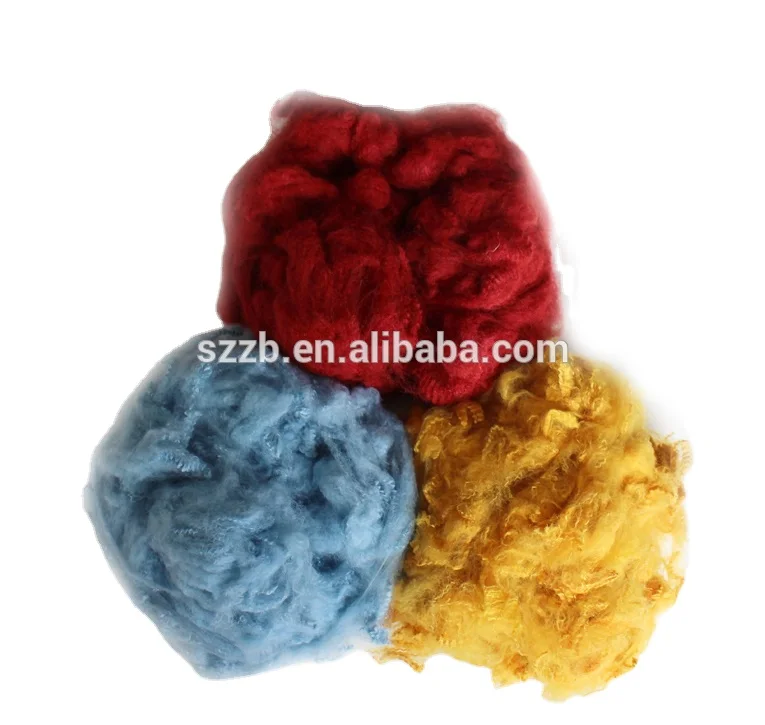 100% recycled polyester fiber hs code