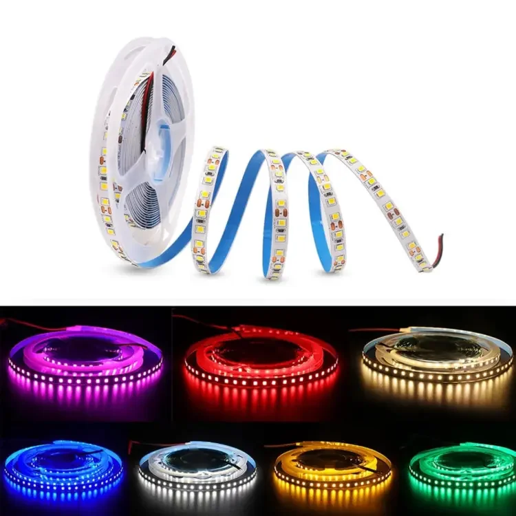 Flexible SMD2835 LED Strip DC12V/24V 60LEDs/m 4.8W/m Factory Wholesale Price Warm White Cool 8mm Width